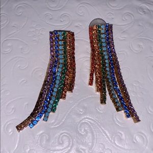 Rainbow earrings